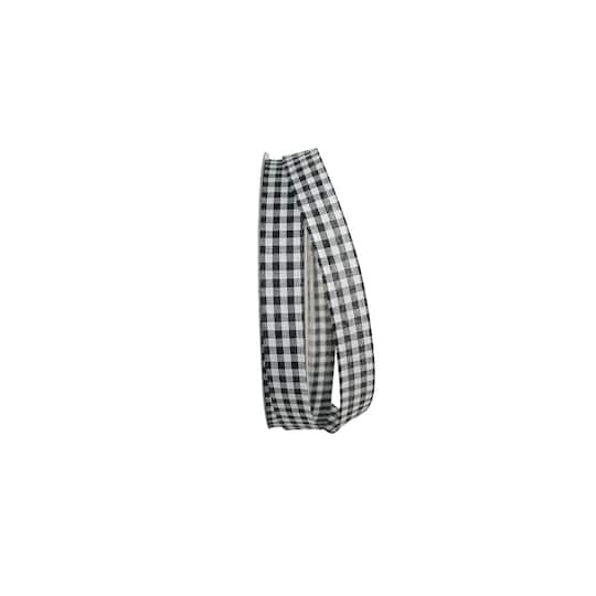 Reliant 7/8" x 50yd. Great Gingham Wired Ribbon